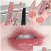 Brillant à lèvres 2pcs filles transparente gelée liquide glaçure Dudu fille brillant rouge à lèvres imperméable durable hydratant goutte livraison santé beau ot0zn