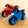 nueva simulación de dibujos animados de motocicletas Comodidad y acompañamiento de muñecas de motocicletas Fabricante de regalos de vacaciones