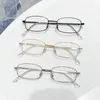 Solglasögon anti Blue Light Blocking Optical Spectacle Glasses Vintage Square Computer Plain Gereglasses Simple Women Men Eyewear Goggles