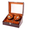 Boîtes de montre professionnelles à 4 fentes, boîtier à remontoir automatique, boîte rotative pour montre-bracelet mécanique 100-240V, outil de réparation pour horloger