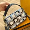 Nuevo F moda mujer Baguette bolso de mano bolsos de diseñador bolsos cruzados bolso de hombro clásico bolso famoso bolsos de lona regalo