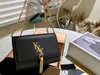 Schoudertas Tassel Bag Kate Gold Logo Gladde kettingketting Koehidemateriaal Ladies Leisure Travel Bag