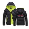 F1 driver lewis hamilton number 44 mens new zipper hooded cotton padded long sleeve coat thick coat jacket.