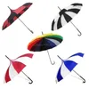 Umbrellas Stylish Pagoda Umbrella Sun Rain Windproof Large Colorful Strips For Women