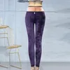 Kobiety legginsy zima dla kobiet obcisłe splasy elastyczne Wysokie termiczne leggins