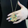 Chaînes Collier Amulette Magique Chanceux Symboles Fine Bijoux Europe 925 Sterling Argent Roue De Fortune Cadeau Pour Femmes Hommes