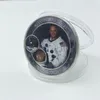 10 PCS Misja Apollo 11 Moneta Neil Nichael Buzz Astronaut Hero Silver Plated 40 mm Proces Process Project Moon Decoration Coin241t