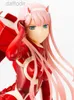 Figuras de brinquedo de ação Darling in the FRAN Anime Figuras Zero Dois 02 Roupas Vermelhas 16cm Sexy Girl Figura PVC Action Figure Coleção Modelo Boneca Presentes X0503 240308