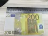 Film gefälschte tatsächliche Party 50 Euro 100 Zubehör Prop Währung Banknote Papier Neuheit Spielzeug 10 20 1:2 Größe Dollar Chi Geld Kopie Eckku Vabaw