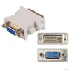 Computer Cables Connectors S 100st / Lot DVI 24Add1 / 24Add5 till VGA Adapter Dual Monitor Connector Converter Drop Delivery Computers Ne Otdig