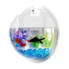 Aquaria Acryl Plexiglas Viskom Muur Hangende Aquarium Tank Aquatische Huisdier Producten Mount Voor Betta2130