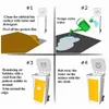 Moderno Bidone della spazzatura Adesivo in vinile Adesivo rimovibile Decalcomanie Accessori per cucine Regalo creativo Adesivi murali 120 litri 240 litri 201130207y