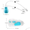 Nasala aspiratorer 3st/Box Baby Nose Cleaner Safety Picker Kids Vakuumsug Sug Aspirator Medicin Droper Born Accessories Drop Deliver OTK6O