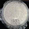 1 kg konst och hantverk silver kinesiskt mynt 1000g silver 99 99% Zodiac Dragon Art285V