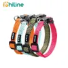 Middelgrote en grote honden Nylon hondenhalsband Nachtveiligheid Honden Lichtgevende fluorescerende halsbanden Dierbenodigdheden Reflecterende halsband Ma1318A