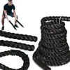 * 25mm corde à sauter lourde exercice d'entraînement corde de combat entraînement de puissance équipement de gymnastique à domicile bataille sauter équipement d'entraînement musculaire 240311