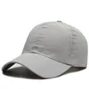 Bollkåpor snabbtorkande kvinnor herr golf fiske hatt sommar solida utomhus sol hattar justerbara unisex casual baseball cap gorra