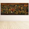 Reliabli ENORME Dimensioni Artwork Canvas Dipinto d'arte che discute della commedia divina Dante Wall Art Print Decorative Painting265B265B