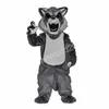 Costume de mascotte Husky d'Halloween, déguisement de carnaval, thème de dessin animé, pour hommes et femmes, robe de Festival, 2024