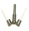NC -tråd Titanium Quartz Ceramic Tips 510 Nails For Vaped Micro V4 Kit Gr2 Titanium Tips5668121