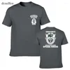 T-shirts pour hommes groupe des Forces spéciales T-shirt militaire aéroporté chemise en coton à manches courtes nouveauté hauts t-shirts drôles