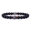 Perles en pierre naturelle de 8Mm, brins faits à la main, bracelets à breloques pour femmes et hommes, bijoux de Yoga élastiques de fête, livraison directe Dh3Ns