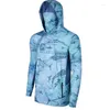 Jagdjacken Pelagic Fishing Shirt Herren Maske Langarm Outdoor UV Kleidung mit Kapuze UPF Sonnenschutz atmungsaktiv Anti Mosquitor