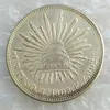 MO 1Sin circular 1902 México 1 Peso Moneda extranjera de plata Adornos artesanales de latón de alta calidad 197z