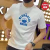 100% puur katoenen T-shirt met korte mouwen voor heren zomer geheel katoenen T-shirt met halve mouwen, trendy en knap veelzijdige herentop met ronde hals