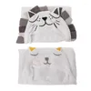 Coperte morbide per bambini Cartoon Coperta con cappuccio Accappatoio da bagno Asciugamano in spugna Avvolgere Salvietta Dropship