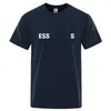 Дизайнерские мужские футболки 2024 Лето 100 Хлопковая мужская одежда Футболка с кленовым буквенным принтом Спортивная негабаритная мужская футболка высокого качества