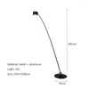 Lampy podłogowe Sandyha Dekoracje domu lampa minimalistyczne długie światła LED LED LIVE SOFA SOFA Sypialnia Beziaska Standing Fishing Light