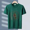 T-shirt design été à manches courtes marque de luxe tigre tricot t-shirt hommes t-shirt t-shirt vêtements pour hommes