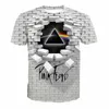 Men's T Shirts Summer 3D Pattern T-shirt Plus Size Loose Fitting Retro Short Sleeve Fashion Funny O-Neck Top