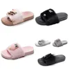 Designer Slipper Slider Men Femmes Sandal Sandale Plages de pantoufles Ladies Flip Flop Pink Black Blue Slide Chaussures Gai White