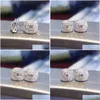 Boucles d'oreilles Nouveau éblouissant pour les femmes Micro pavé cristal cubique zircone délicate mariée boucle d'oreille de mariage mode luxe bijoux goutte de Dhhju