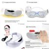 Massager całego ciała Masr 5 prędkość 350MA Vibration Maska oczu bezprzewodowa gest wykrycia USB Ładowanie mózgu Narzędzia do opieki zdrowotnej Electric Drop d OTT1X