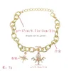 Bracelets de charme coréen chaîne en or géométrique perle pendentif bracelet avec strass pour femmes bijoux de fête livraison directe Dhgarden Dhiob