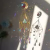 Dekorationen Kristall Wind Chime Hexagon Diamond Prisma Hängende Regenbogen -Chaser -Beleuchtungsfenster Vorhänge Anhänger Home Garden Decor Traumfänger