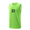 Basketball vest 23 shooting sleeveless shirts Men dry fit sport Running Male fitness Jogging workout basketball Tops tank 240306