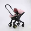 Baby Stroller 3 w 1 z siedziskiem samochodowym Bassinet Wysoka składanie krajobrazu wózki powozowe dla noworodków sprzedają jak gorące ciasta hurtowe