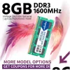 Disques durs Ddr3 8 Go 1600 Ram pour ordinateur portable 1600 MHz Sodimm Book Ddr3L Compatible 4 Go 133 Hz Sdram 1066 MHz Drop Delivery Ordinateurs Réseau Otaqp