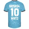 Leverkusen 23 24 Bayer 04 Leverkusen voetbalshirts Speciaal WIRTZ BONIFACE 2023 2024 Thuis uit derde DEMIRBAY HLOZEK FRIMPONG Schick HINCAPIE voetbalshirttenues