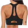 Beinformer Damen039S Nahtloses Sportoberteil mit Körbchenträgern Einheitlicher weißer, entkernter Criss-Cross-BH Frau XL Offener Rücken Aktiv ohne Knochen Otc0I