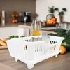 Kitchen Storage Dish Drying Rack Counter Drainer Household Bowl