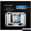 Computer Cases Cemo 9001 Aluminum Alloy Tal Type Itx Htpc Case Support 1U Flex Power Supply Drop Delivery Computers Networking Compone Ot8Vf