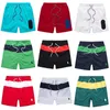 Herren-Shorts, Designer-Sommer-Ralphs, Herren-Shorts, lässig, dünn, schnell trocknende Badebekleidung, schnell trocknende Netzstoff-Stickerei, Pferd, Strand-Laurens-Shorts