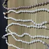 Halsketten mit Anhänger New Desiger Mode Damen Halskette Anhänger Heiße Perlenkette Planet Halskette Saturn Perlenkette Satelliten Schlüsselbeinkette Punk-Atmosphäre