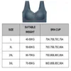 Bras Large Size Chest Show Small Slimming Gather Supports And Comfortable Sleep Women's Seamless Underwear Without Steel Ring Bra VIP