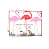 Chinese stijl producten Threensional Chinese stijl Flamingo muursticker Children039S kamer woonkamers decoratie schilderij3274801 Drop Dhde7